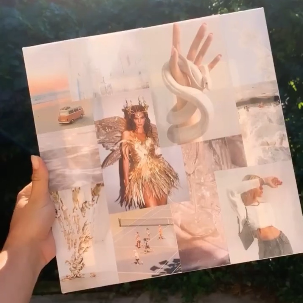 white themed photo canvas 12x12 room decoration